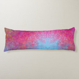 Helderheid magenta Sunset Abstract Acrylzuur Lichaamskussen