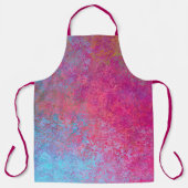 Helderheid magenta Sunset Abstract Acrylzuur Schort (Voorkant)