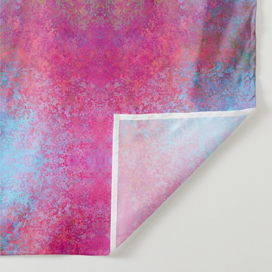 Helderheid magenta Sunset Abstract Acrylzuur Wandkleed (Detail)
