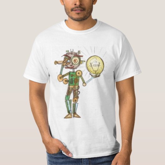 Helderheid Man T-shirt (Voorkant)