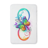 Helderheid met de regenboogvlinder badmat (Voorkant Verticaal)