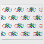 Helderheid met de regenboogvlinder cadeaupapier (Vlak)