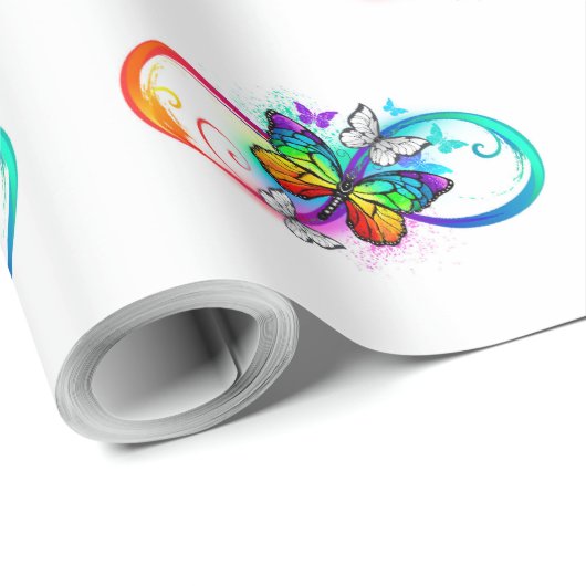 Helderheid met de regenboogvlinder cadeaupapier (Rol Hoek)