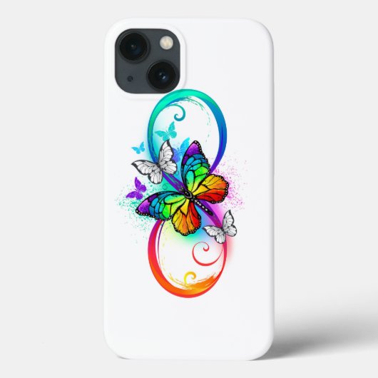 Helderheid met de regenboogvlinder Case-Mate iPhone case (Achterkant)