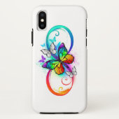Helderheid met de regenboogvlinder Case-Mate iPhone case (Achterkant)