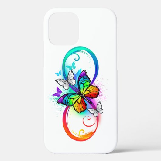 Helderheid met de regenboogvlinder Case-Mate iPhone case (Achterkant)