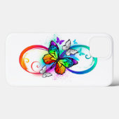 Helderheid met de regenboogvlinder  Case-Mate iPhone case (Achterkant (horizontaal))
