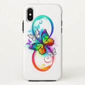 Helderheid met de regenboogvlinder Case-Mate iPhone case (Achterkant)
