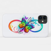Helderheid met de regenboogvlinder Case-Mate iPhone case (Achterkant (horizontaal))