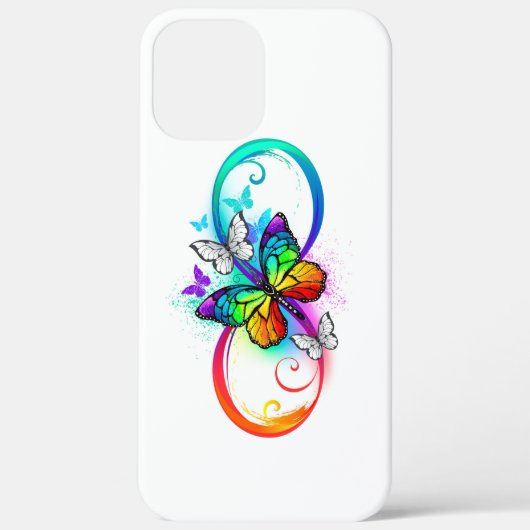 Helderheid met de regenboogvlinder Case-Mate iPhone case (Achterkant)