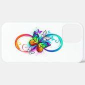 Helderheid met de regenboogvlinder Case-Mate iPhone case (Achterkant / Rechts)