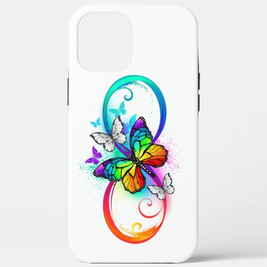 Helderheid met de regenboogvlinder Case-Mate iPhone case (Achterkant)