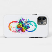 Helderheid met de regenboogvlinder Case-Mate iPhone case (Achterkant (horizontaal))