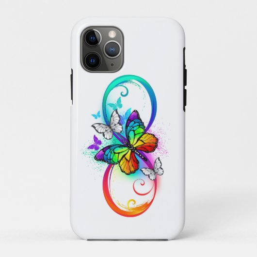Helderheid met de regenboogvlinder Case-Mate iPhone case (Achterkant)