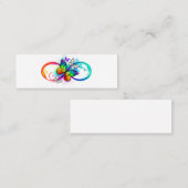 Helderheid met de regenboogvlinder contactkaartje (Voorkant / Achterkant)