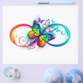 Helderheid met de regenboogvlinder flyer (Enkel)