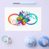 Helderheid met de regenboogvlinder flyer (Enkel)