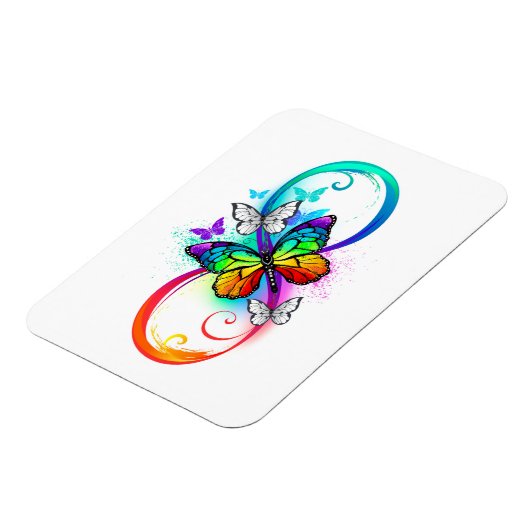 Helderheid met de regenboogvlinder magneet (Linkerzijde)