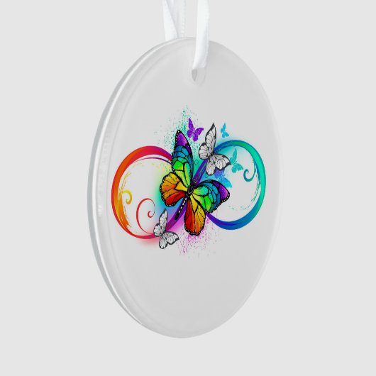 Helderheid met de regenboogvlinder ornament (voorkant)