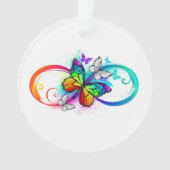 Helderheid met de regenboogvlinder ornament (voorkant)