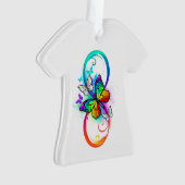 Helderheid met de regenboogvlinder ornament (voorkant)