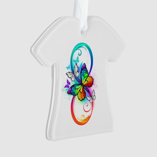Helderheid met de regenboogvlinder ornament (voorkant)