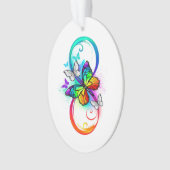 Helderheid met de regenboogvlinder ornament (voorkant)