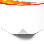 Helderheid met de regenboogvlinder perfect poster (Hoek)