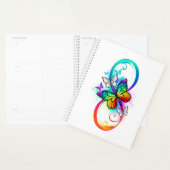 Helderheid met de regenboogvlinder planner (Display)