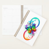 Helderheid met de regenboogvlinder planner (Display)