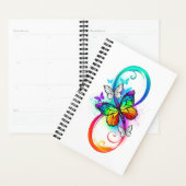 Helderheid met de regenboogvlinder planner (Display)