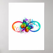 Helderheid met de regenboogvlinder poster (Voorkant)