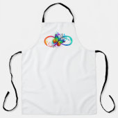 Helderheid met de regenboogvlinder schort (Voorkant)