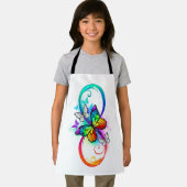 Helderheid met de regenboogvlinder schort (Insitu)