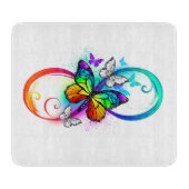 Helderheid met de regenboogvlinder snijplank (Voorkant)