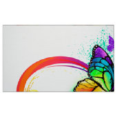 Helderheid met de regenboogvlinder stof (Fat Quarter)