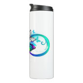 Helderheid met de regenboogvlinder thermosbeker (Geroteerd rechts)