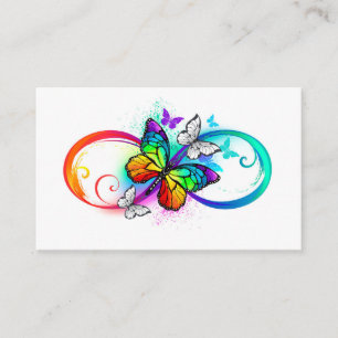 Helderheid met de regenboogvlinder visitekaartje