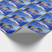 Helderheid met kerst cadeaupapier (Hoek)