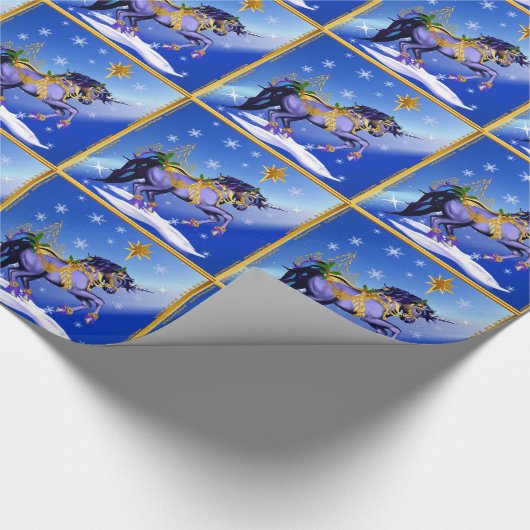 Helderheid met kerst cadeaupapier (Hoek)