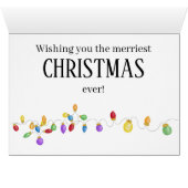 Helderheid met kerstlampjes (Binenzijde Horizontaal (Onderkant))