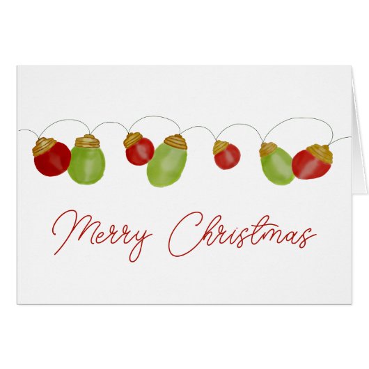 Helderheid met kerstlampjes (Voorkant Horizontaal)