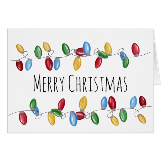 Helderheid met kerstlampjes (Voorkant Horizontaal)