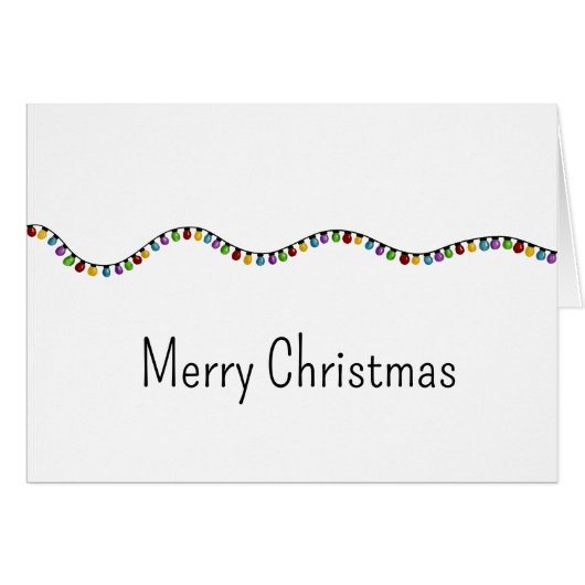 Helderheid met kerstlampjes (Voorkant Horizontaal)