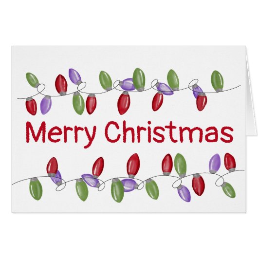 Helderheid met kerstlampjes (Voorkant Horizontaal)