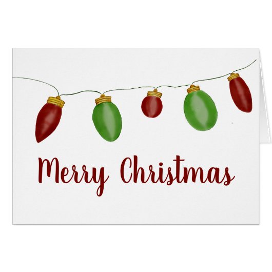 Helderheid met kerstlampjes (Voorkant Horizontaal)