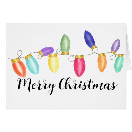 Helderheid met kerstlampjes (Voorkant Horizontaal)