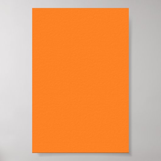 Helderheid Oranje achtergrond op een Poster (Voorkant)