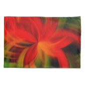 Helderheid Oranje en groen Abstract Kussensloop (Achterkant)