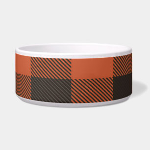 Helderheid Oranje en zwart Voerbakje
